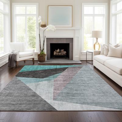 Addison Rugs Machine Washable Indoor/ Outdoor Chantille Contemporary Dimensions Rug
