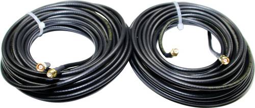 Wittenberg Antennen LTE, UMTS Mobilfunk 2 x 3m Duo SMA Stecker auf SMA Buchse K-103071 SMA-Adapter - 1St.