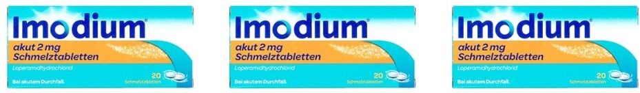Imodium akut 2 mg Schmelztabletten 3x20stk