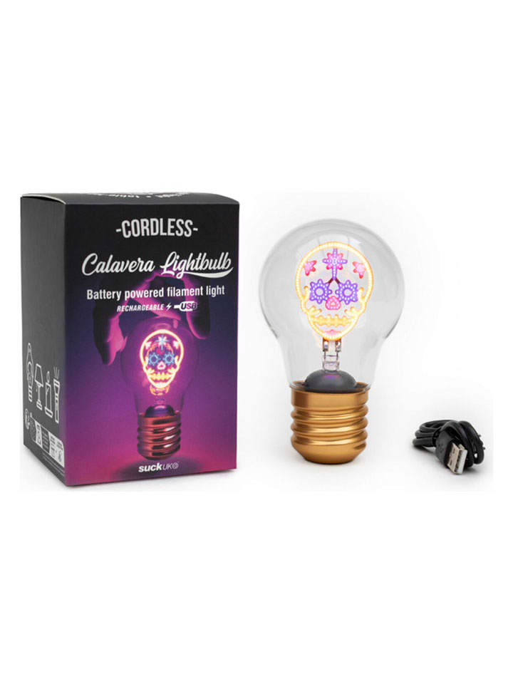 SuckUK LED-Dekoleuchte ''Calavera'' in Bunt - onesize