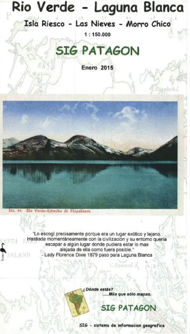 Rio Verde-Laguna Blanca (édition espagnole)   SIG Patagon