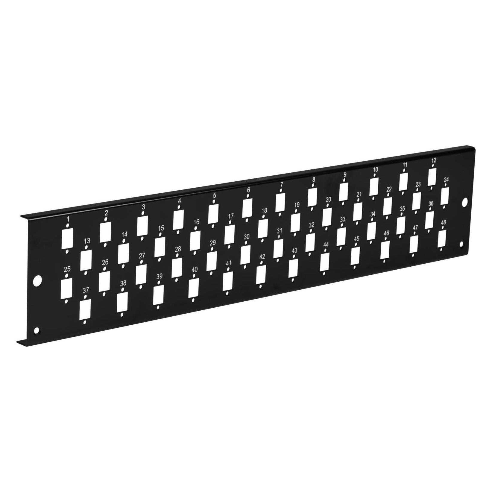 EFB Elektronik EFB VSB2FPS48SCS - Frontblende 48x SC E2000 Simplex LC Duplex (VSB2HE-FP-SW-48SC-S)
