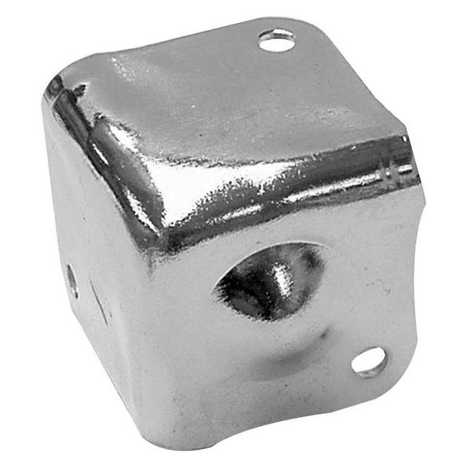 Velleman LAUTSPRECHERSCHUTZECKE, WEIssES METALL, 38 x 38mm x 90° (VDAC22)