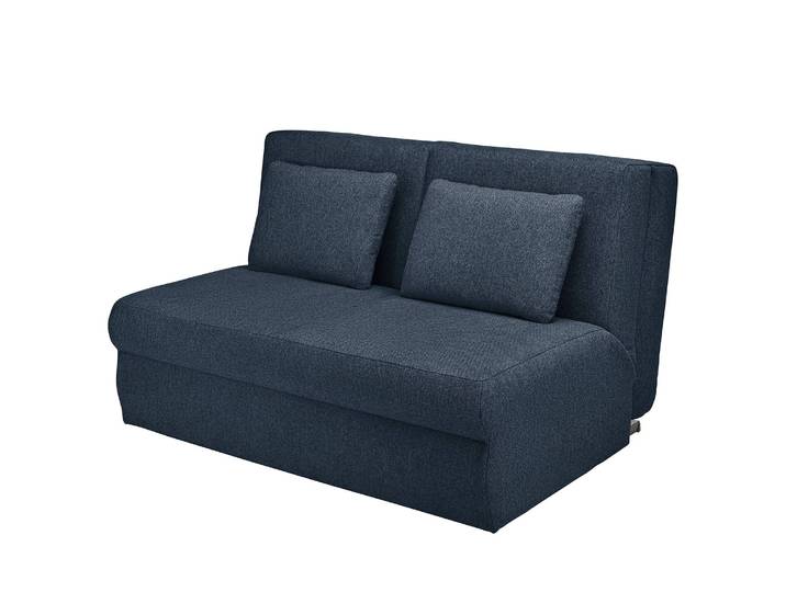 Schlafsofa Orna II Blau Flachgewebe Alma Modern