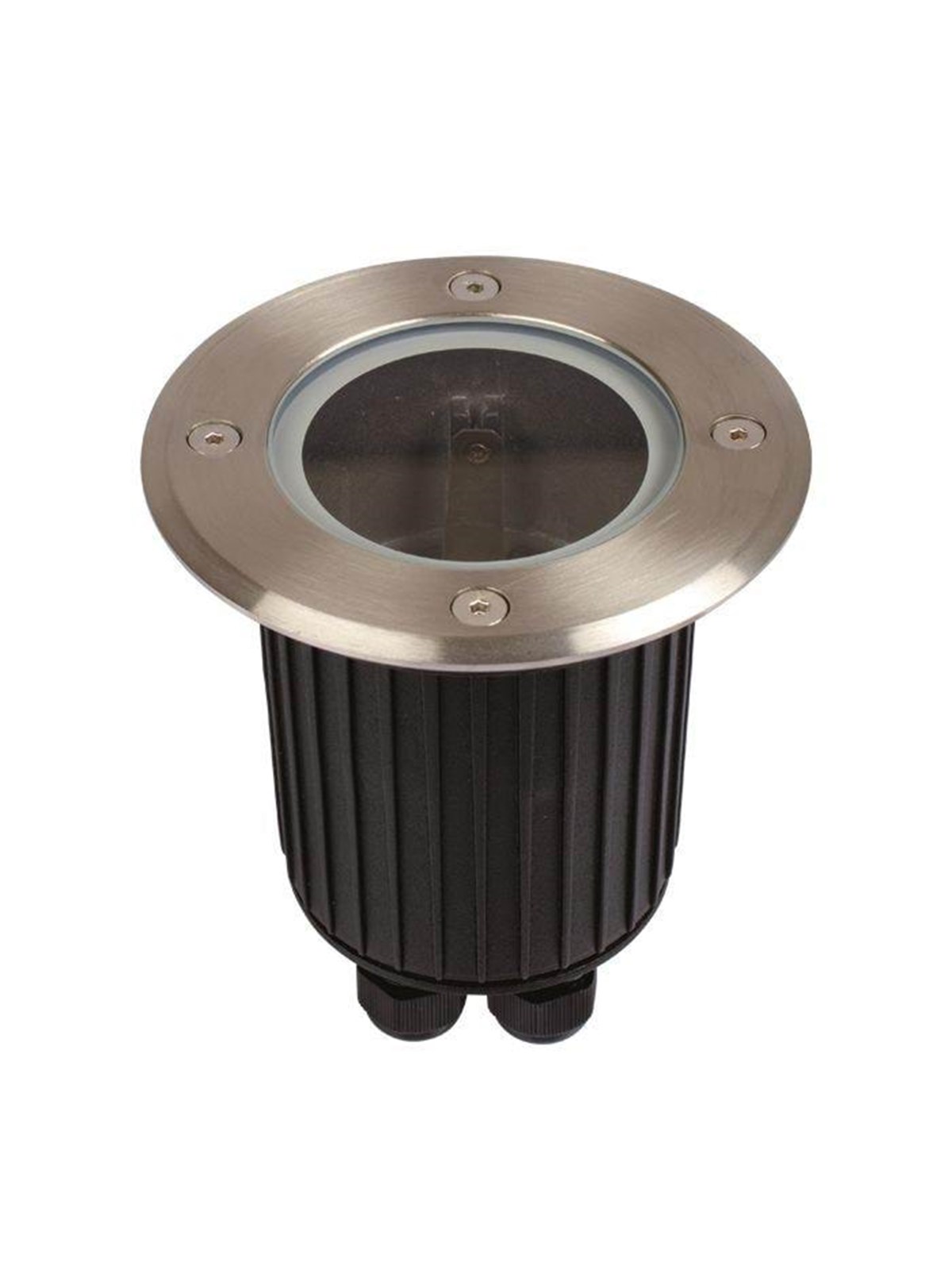 Scan Products Terra Bodeneinbaustrahler, GU10, gebürsteter Stahl