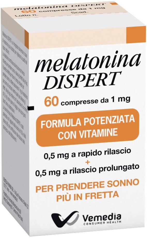 COOPER CONSUMER HEALTH IT Srl Melatonina Dispert, 60 Compresse