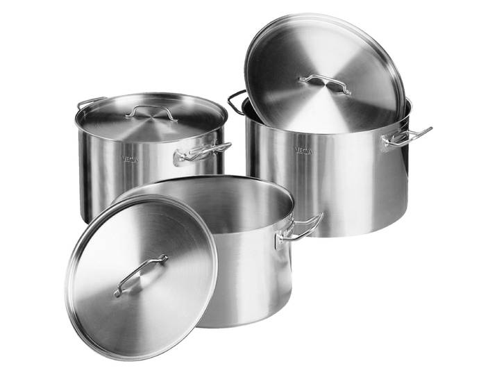 VEGA Kochtopf-Set Professional 6-teilig silber