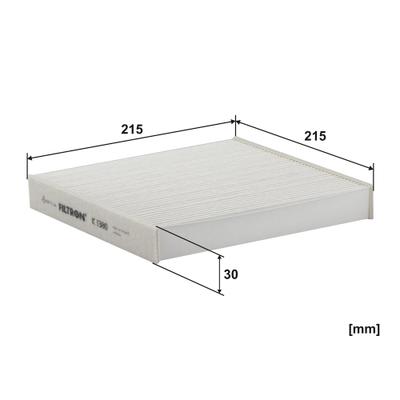 FILTRON Filter, Innenraumluft K 1380 für Iveco