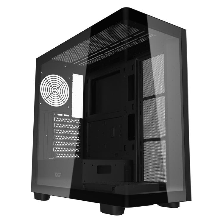 Darkflash Tech DS900G BLK ComputergehäuseSchwarz (ATX, ITX, mATX) (DS900G BLK (NOF))