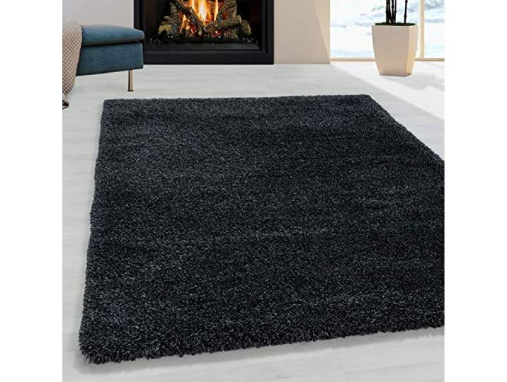 Vloerkleed Fluffy Antraciet 60 x 110
