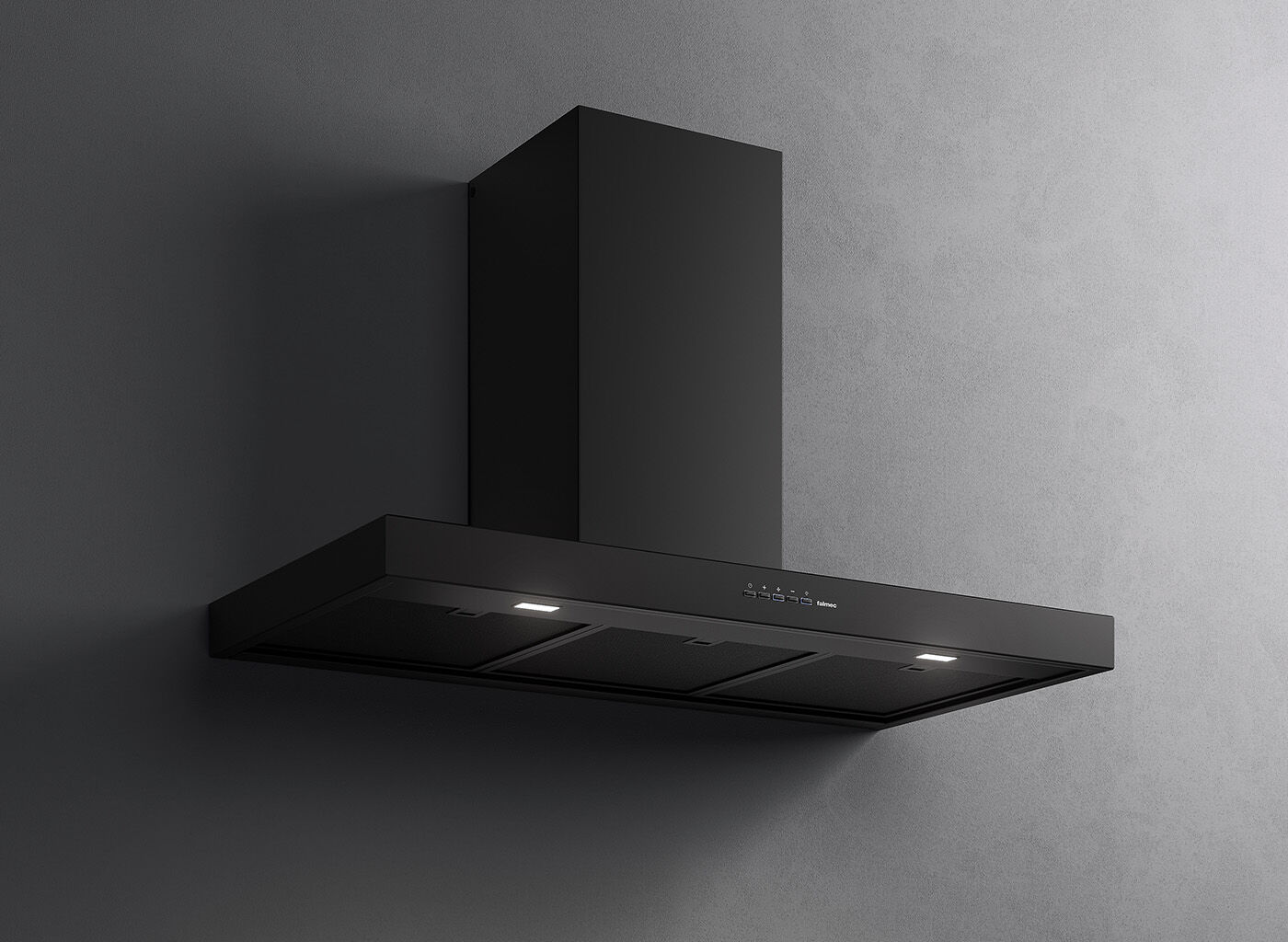 Chaminé FALMEC MERCURIO BLACK WALL 90