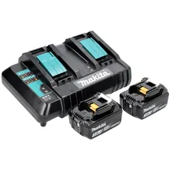 Makita, Werkzeugakku + Ladegerät, Power Source Kit (18 V)