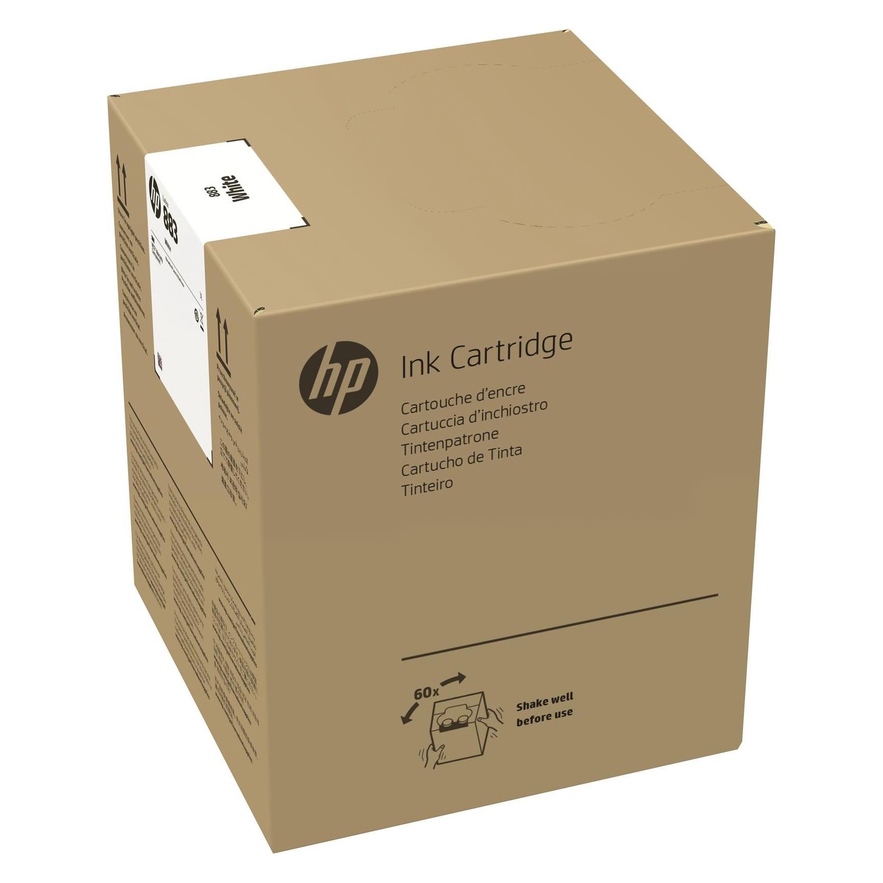 HP 883 3-liter White Latex Ink Cartridge (W) (G0Z44A)