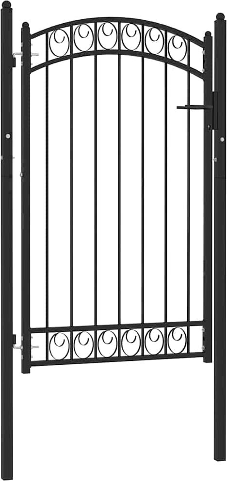 vidaXL Portails de clôture EMMEN 104 x 106 cm Verrouillable