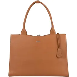 Socha Leren Dames Laptoptas 15.6 inch Diamond Edition Cognac (15.60"), Notebooktasche, Braun
