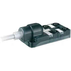Murr Elektronik Murrelektronik 8000-84410-3331000 Sensor/Aktorbox passiv M12-Verteiler mit Kuns, Elektronikkabel + Stecker