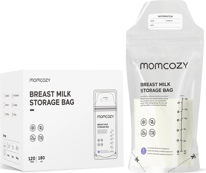 Momcozy - Muttermilch Aufbewahrungsbeutel (120Stk.)