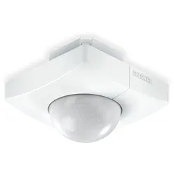 Steinel 079673 Bewegungsmelder IS 345 COM1 Passiv Infrarot, Deckeneinbau, IP20, eckig, 360° Reichweite max: 23 x 6 m (138 m2) IS 345 COM1