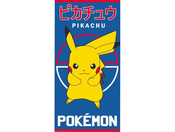 Pokemon strandlaken Pikachu 70 x 140 cm - polyester