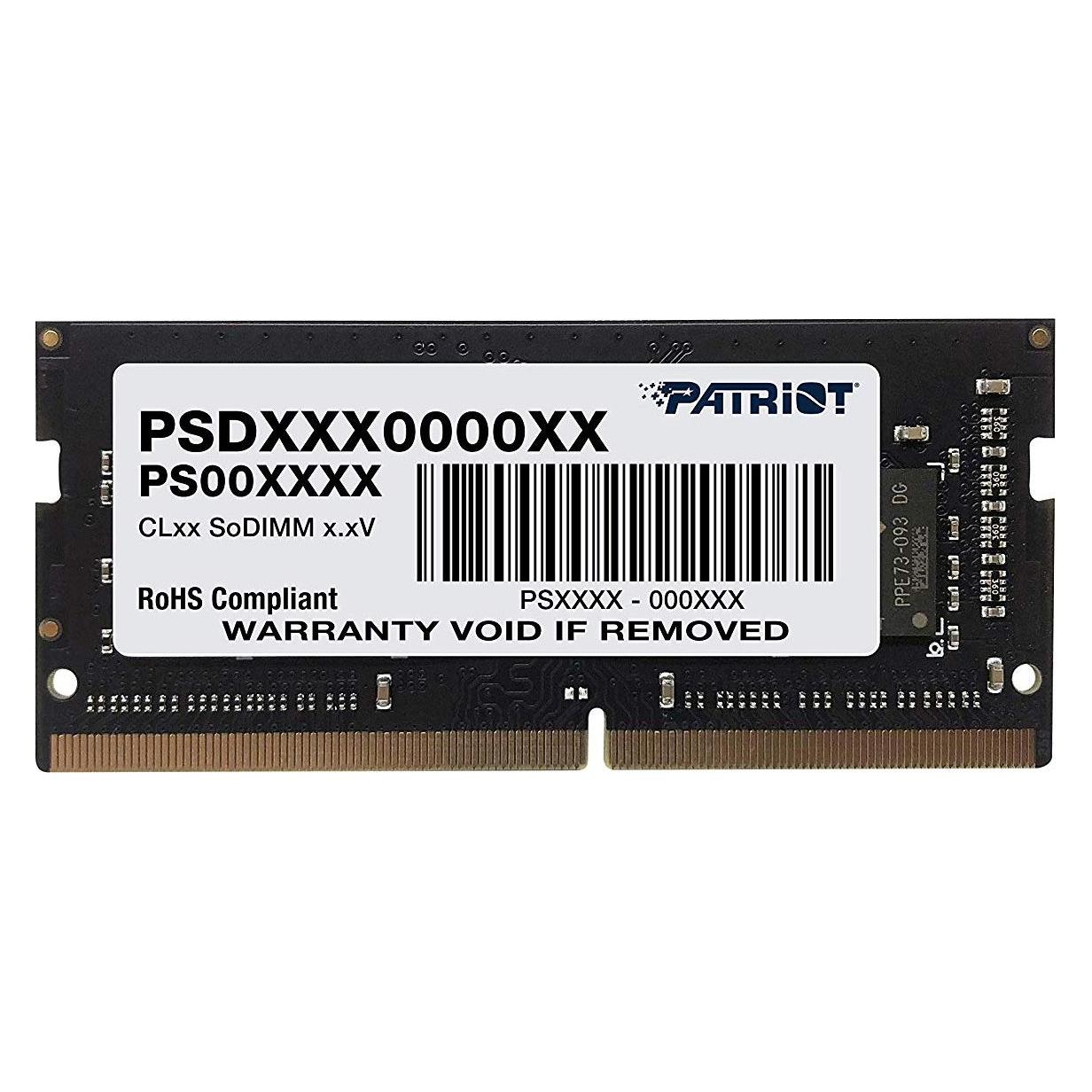 Patriot Signature Line PAT (1 x 8GB, 2133 MHz, DDR4-RAM, SO-DIMM) (PSD48G213381S)