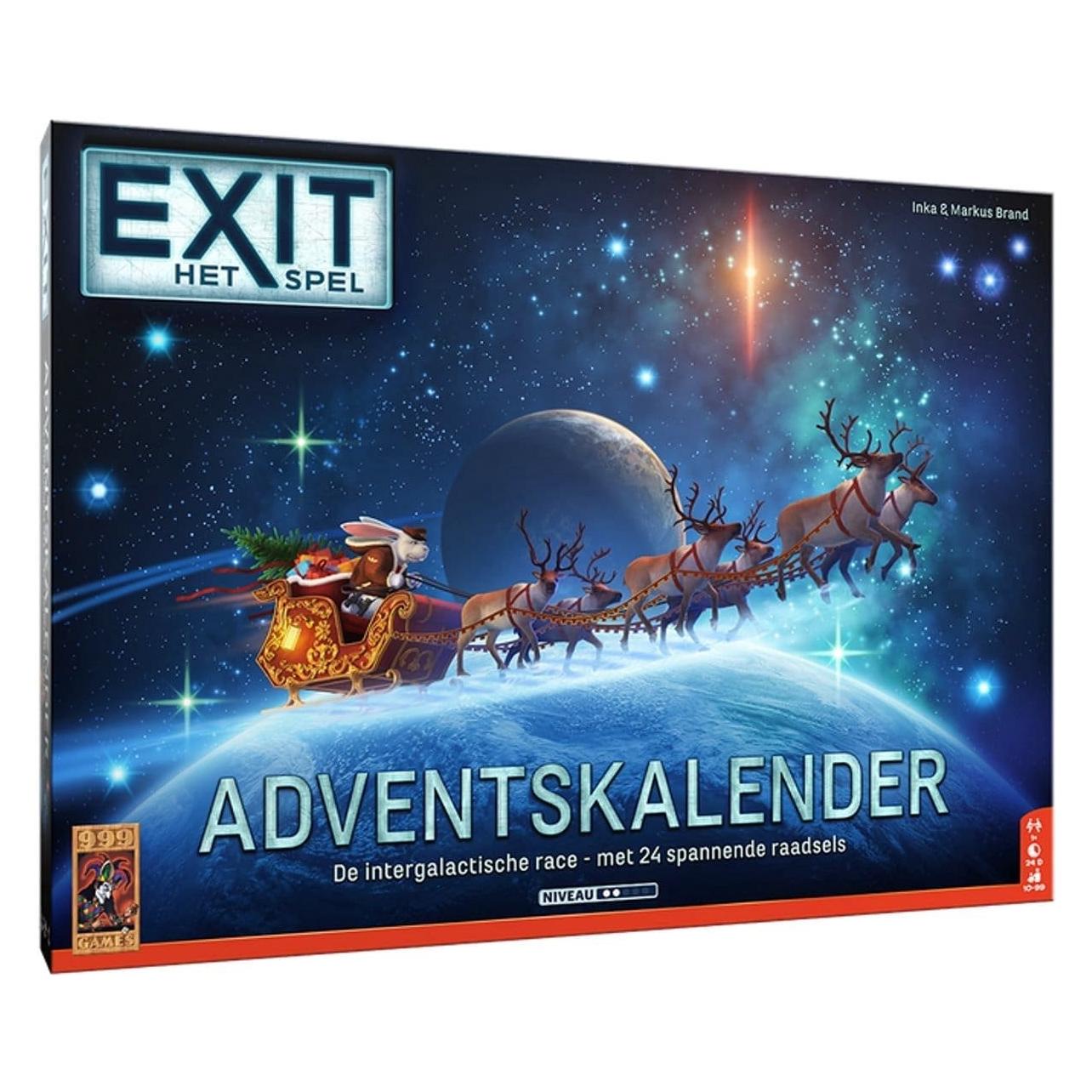 999Games Calendario dell'Avvento Exit La Corsa Intergalattica (24 Türchen) (63022853)