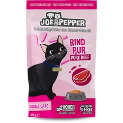 Joe & Pepper Pouch Cat Rind pur 125g