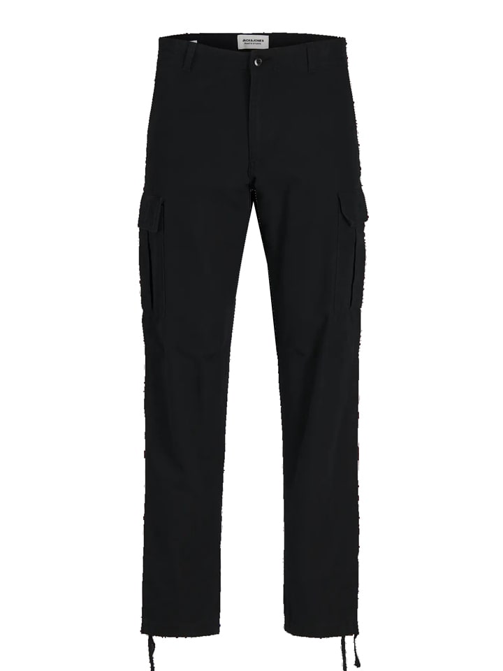 JACK & JONES Junior Cargohose "Kane" in Schwarz - 140