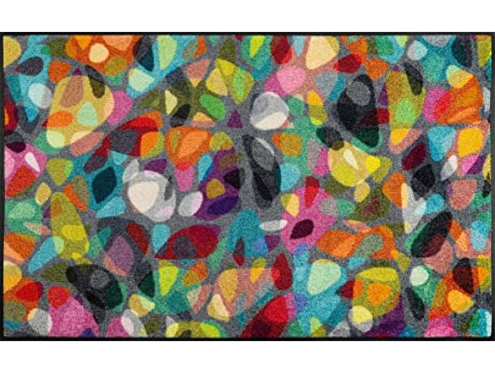 Wash+Dry Paillasson\, Reodiva 75x120cm Multicolore\, intérieur et extérieur\, Lavable