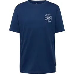 CONVERSE T-Shirt Herren | Gr. S | blau - blau