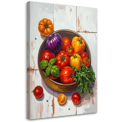 LEINWANDBILD Essen & Trinken 30x45cm