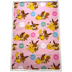 Homadict, Decke, Pokemon Pikachu Evoli Rotary (150 x 150 cm)