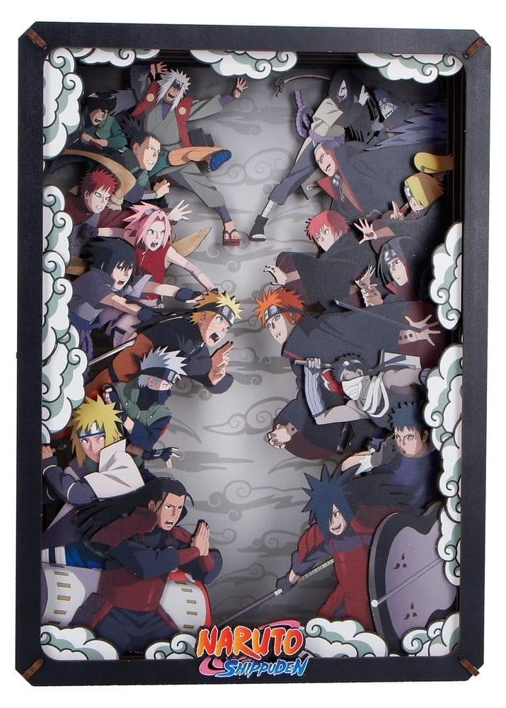 Nemesis Now Naruto Houten Theater Combat Model Kit 26 cm