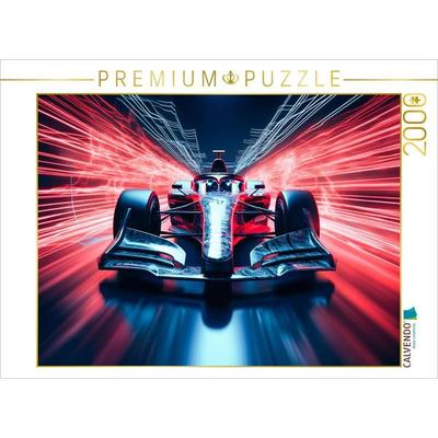 CALVENDO Puzzle Ein Motiv aus dem Kalender Formel E Phantasien | 2000 Teile Lege-Größe 90x67cm Foto-Puzzle für glückliche Stunden