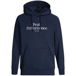Peak Performance Herren Orginal Hood Blue Shaddow - S - S