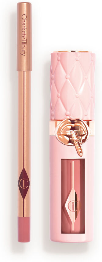 Pillow Talk Big Lip Plumpgasm Lip Gloss Lip Kit - Lip Kit Charlotte Tilbury 11595 Pillow Talk Big Lip Plumpgasm Lip Kit Size: