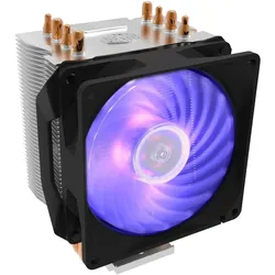 Cooler Master Hyper H410R RGB (83.40 mm), CPU Kühler, Schwarz, Silber
