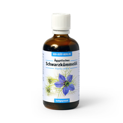 MIBE GmbH Arzneimittel SCHWARZKÜMMELÖL Bio-Diät 100 ml 00022183