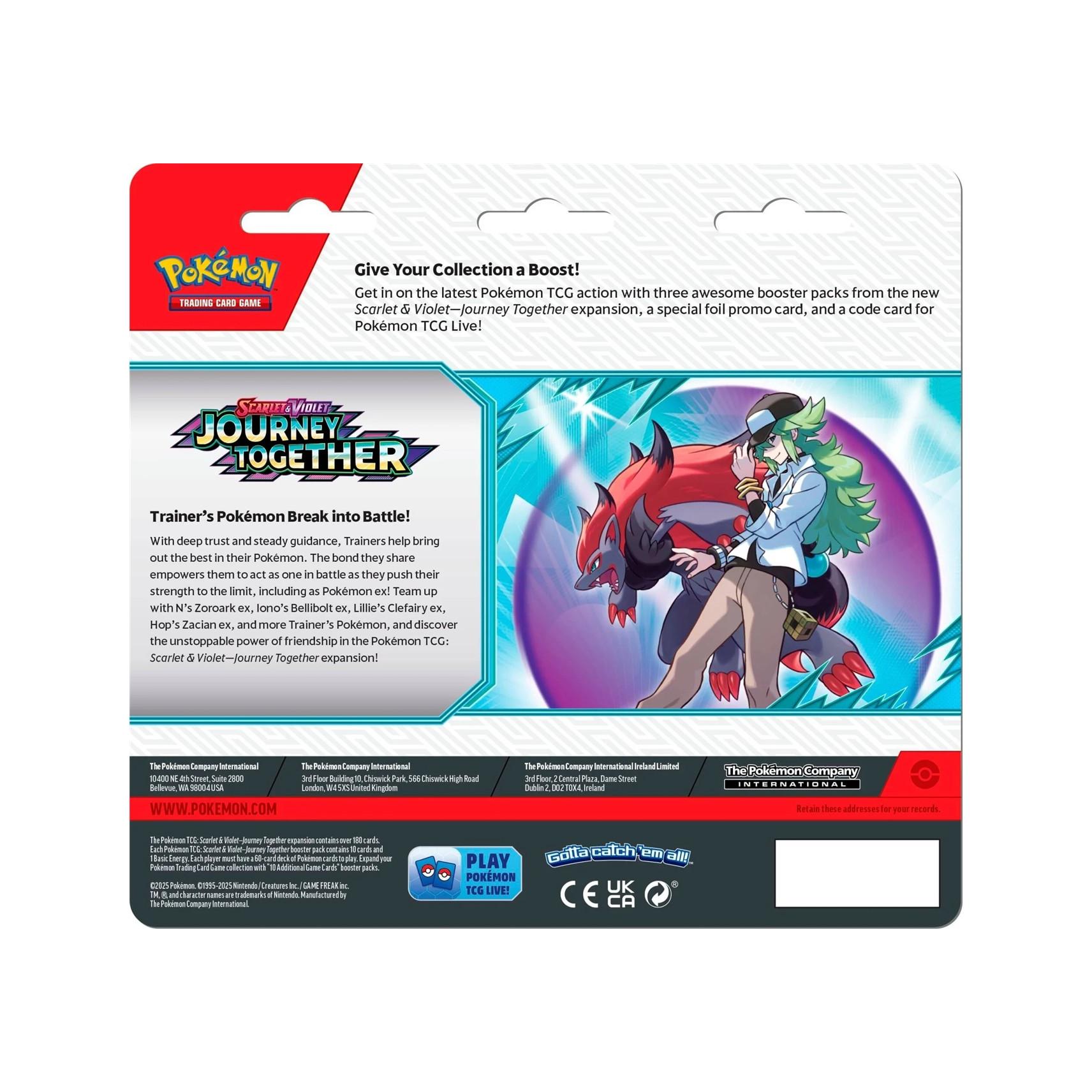 Pokémon Journey Together (Englisch, Blister Pack) (POK10336)