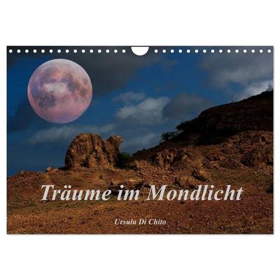 Träume im Mondlicht (Wandkalender 2027 DIN A4 quer), CALVENDO Monatskalender