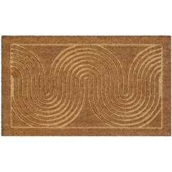 WECONhome Fußmatte Retro Flow natur 45x75 cm