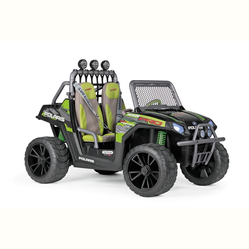 Peg Perego Geländewagen Polaris RZR PRO Green Shadow 24V