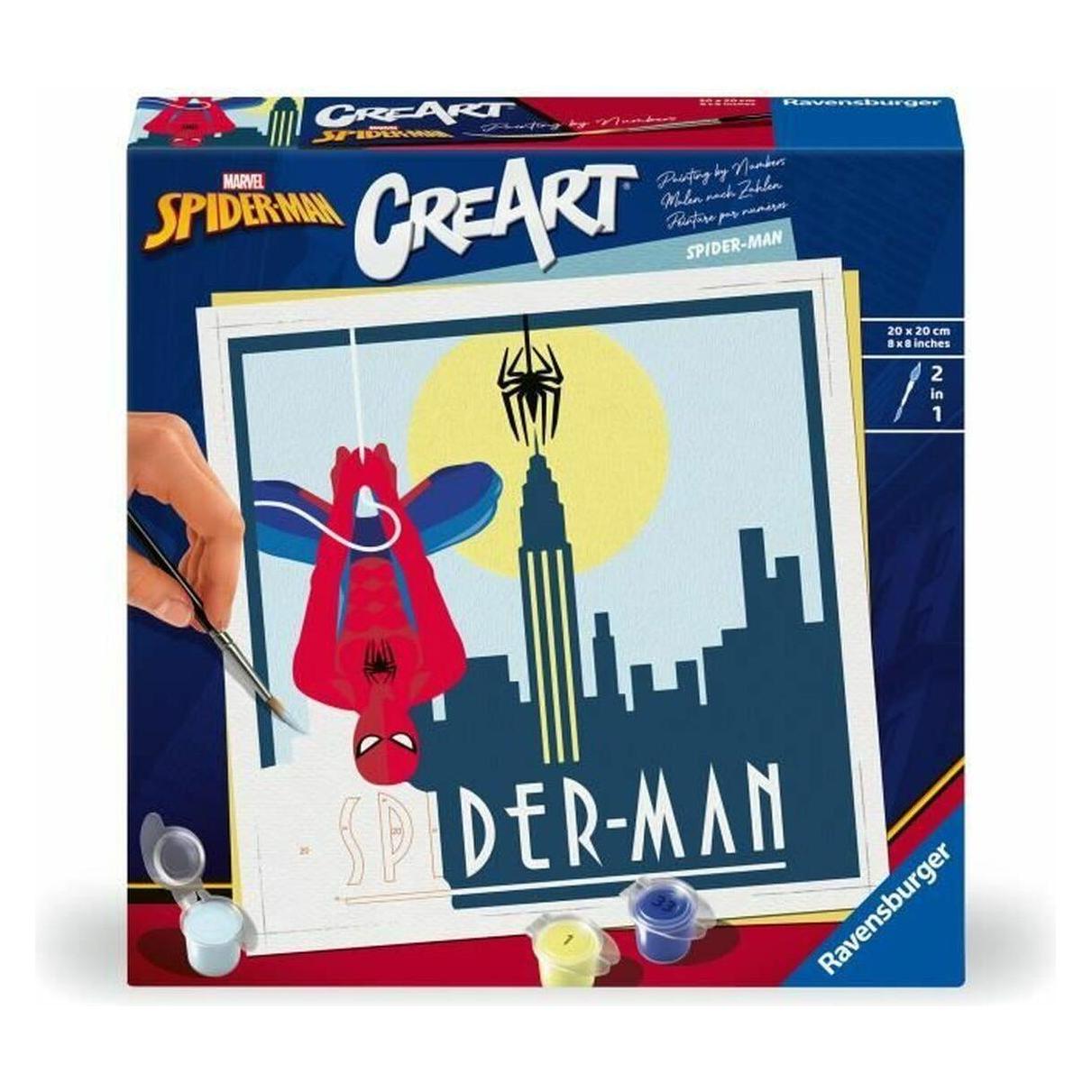 Ravensburger CreArt - Malen nach Zahlen 23891 - Spider-Man - ab 12 Jahren (23891)