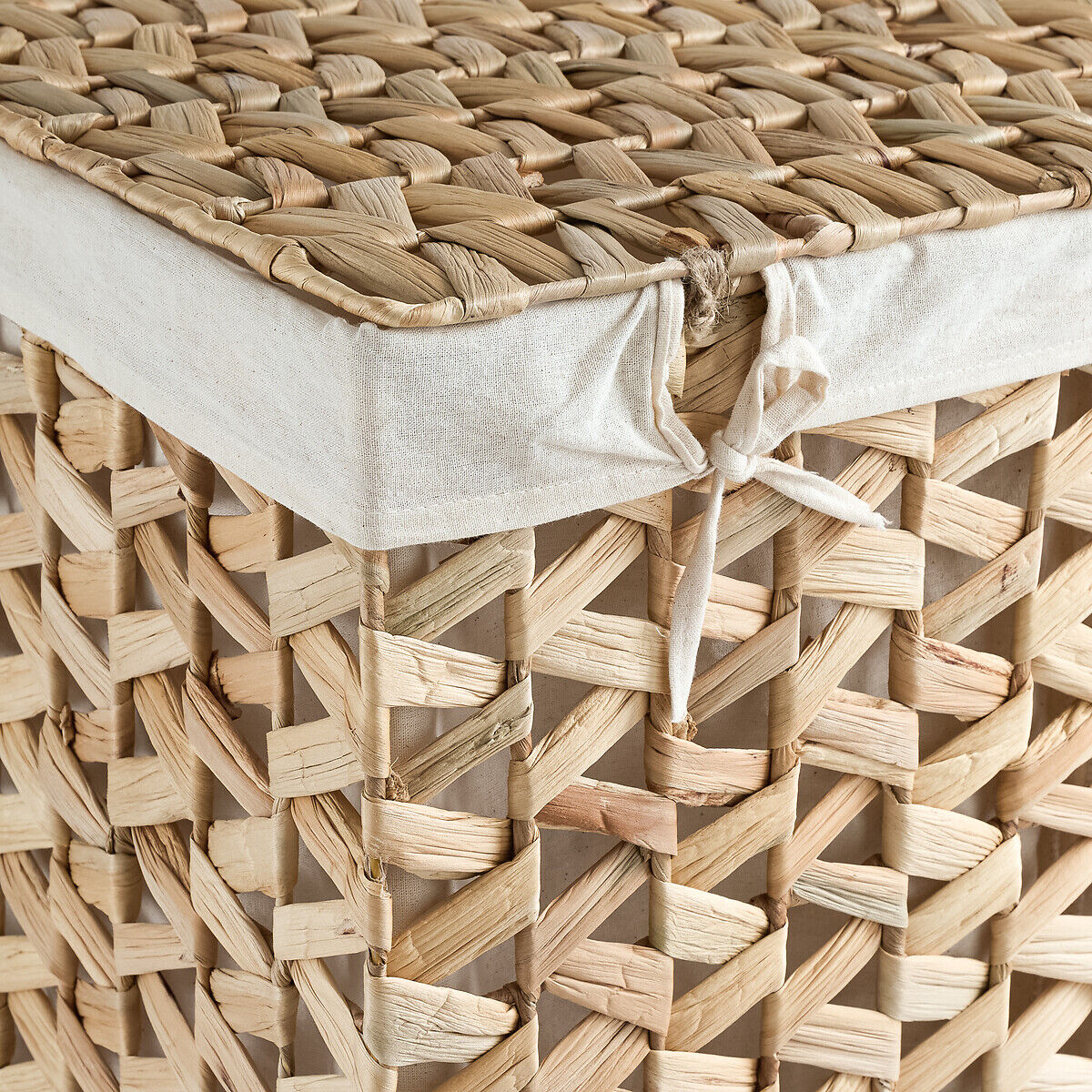 LA REDOUTE INTERIEURS Panier à linge double compartiment, Lomopi