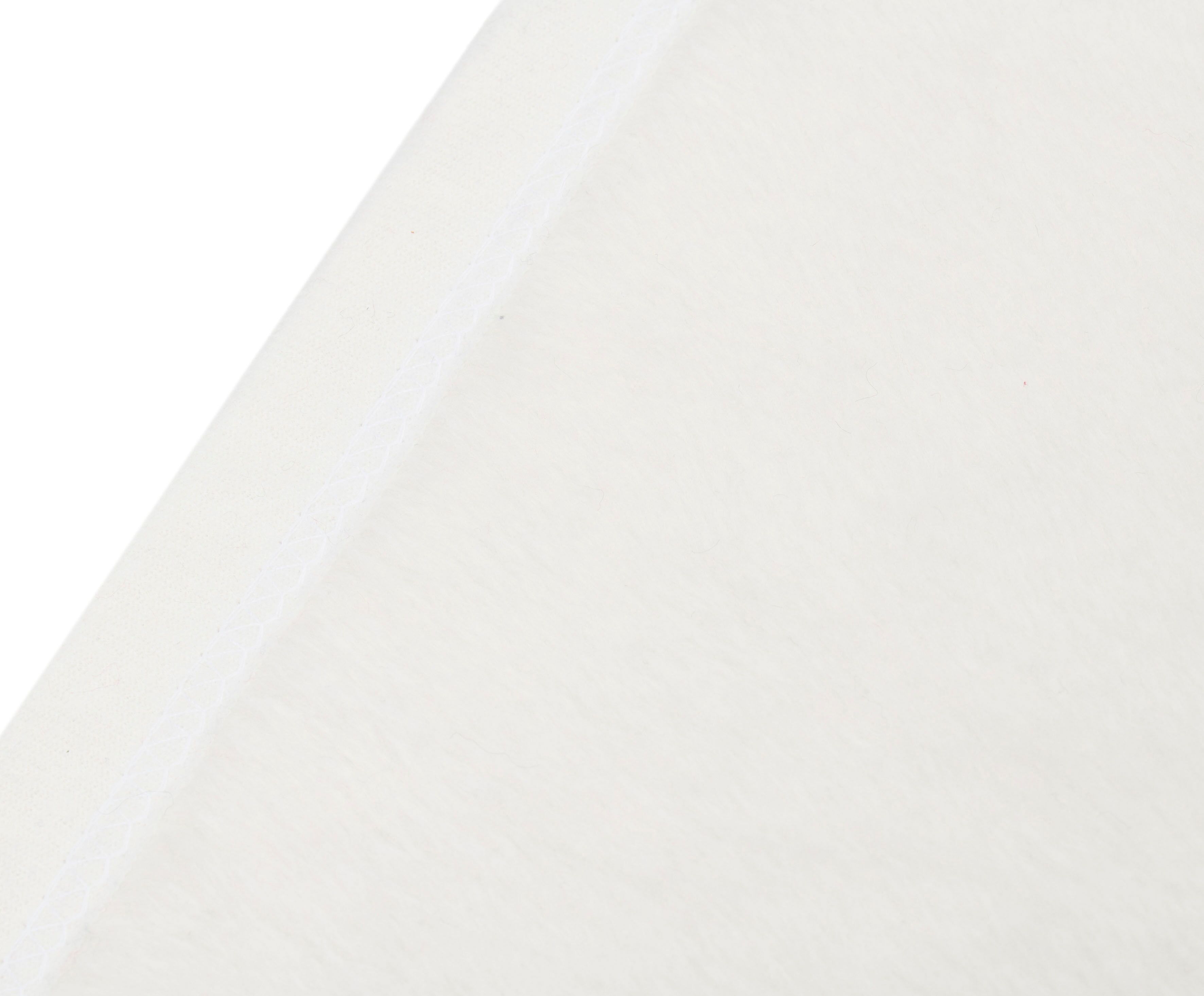 Wohndecke GÖZZE "Arizona", weiß (wollweiß), B:150cm L:200cm, Baumwolle, Polyacryl, Polyester, Wohndecken, Wohndecke, mit farblich passender Bandeinfassung