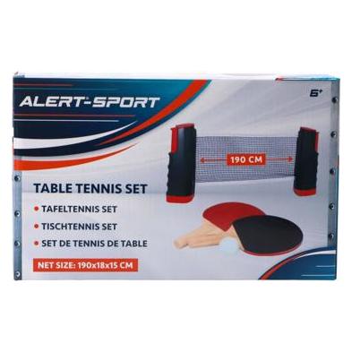 Alert Tischtennis Set Netz, 2 Schläger, 1 Ball (34649321)