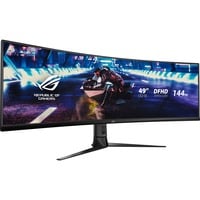 ROG Strix XG49VQ, Gaming-Monitor 124 cm (49 Zoll), schwarz, UWFHD, VA, Curved, AMD Free-Sync Premium Pro, 144Hz Panel