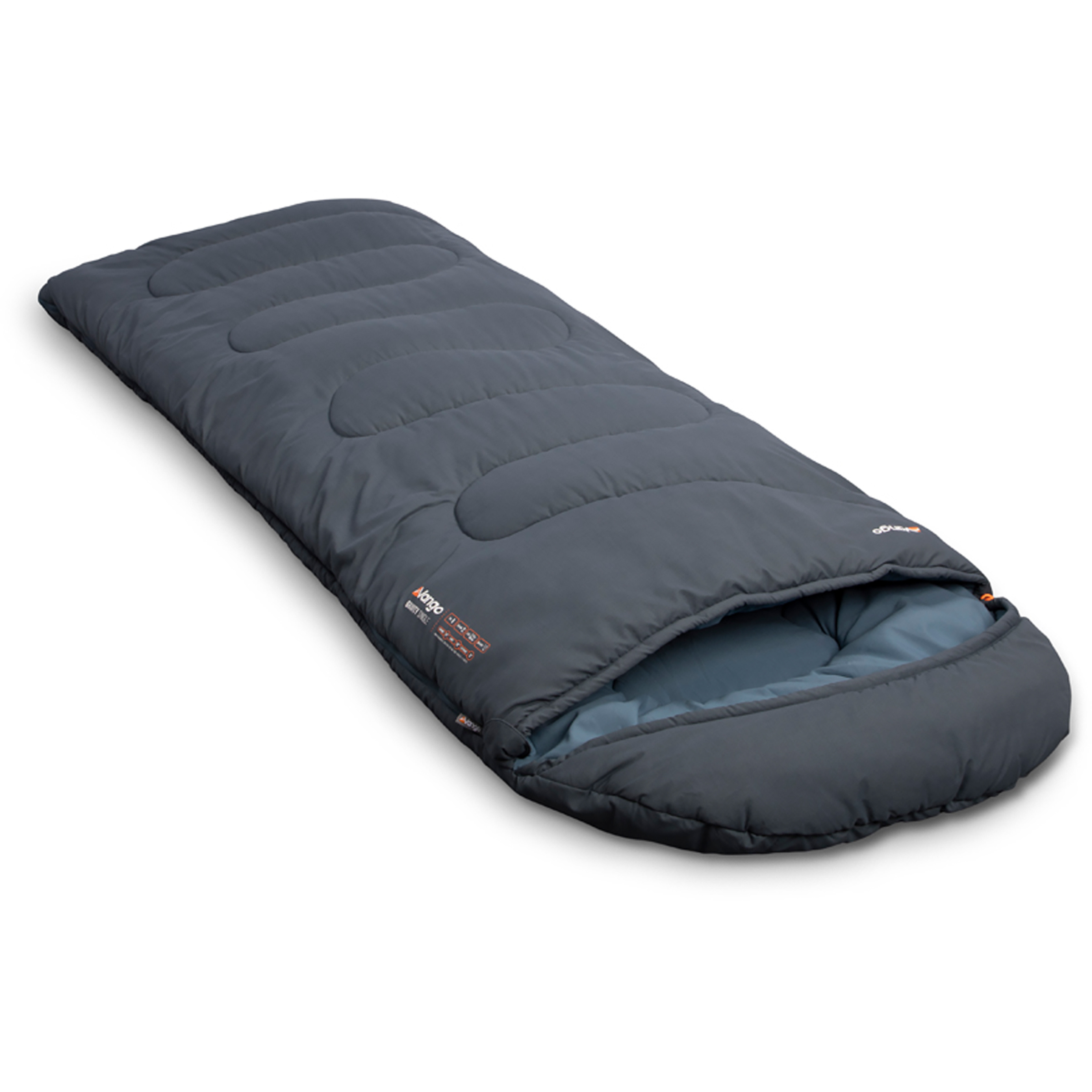 Vango Gravity Single Schlafsack Kunstfaserschlafsäcke blau Größe max. 200cm Camping