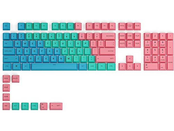 GLORIOUS GPBT Keycaps Pastel US Lay-out Toetsen Sets