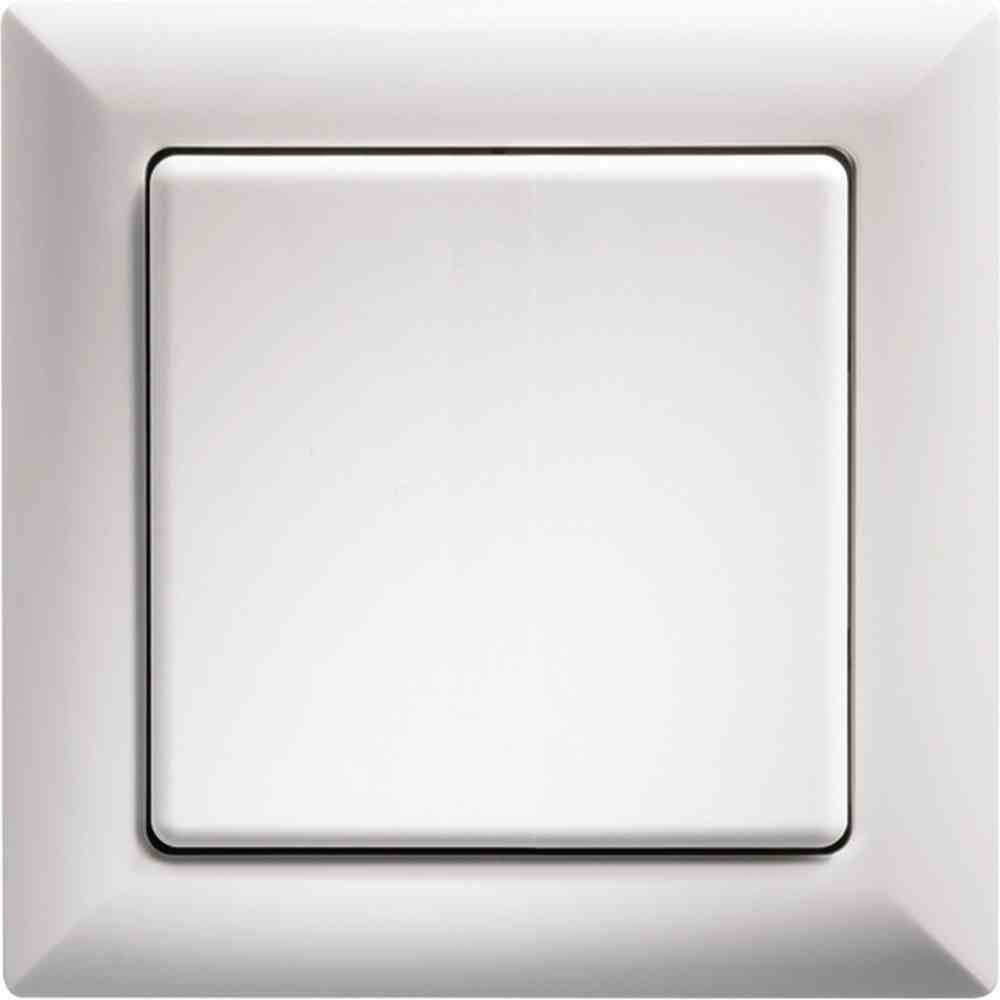 Eltako FT55-ws witte draadloze drukknop met enkelvoudige en dubbele drukknop