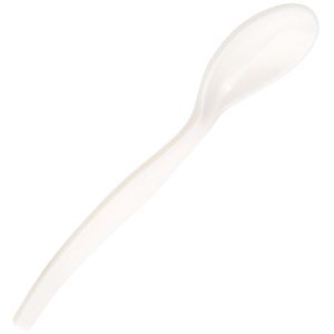 Contacto Eierlöffel 4910/125, weiß, Kunststoff, 12,5 cm, 1 Stück